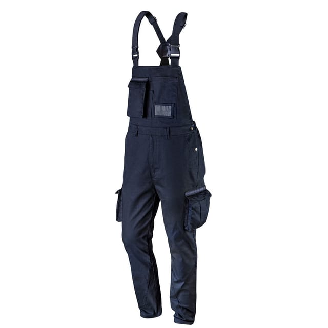 Marineblaue Arbeitslatzhose, Größe XS