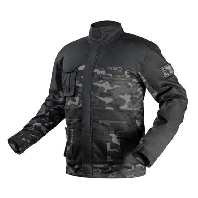 NEO TOOLS Camo URBAN XL Arbeitssweatshirt – strapazierfähig, multifunktional