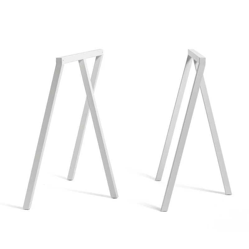 [gebraucht] B-ware Hay - Loop Tischböcke Stand Frame, H 72 Cm, Weiß (2 Stück) Möbel-zubehör