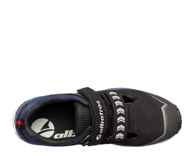 Sicherheitssandale JETSTREAM IMPULSE LOW Gr.46 schwarz/blau Mikrofaser