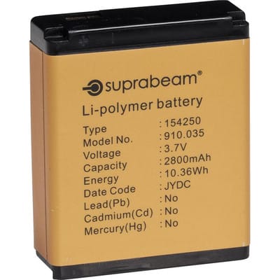 Ersatzakku passend zu V3pro/V4pro - Suprabeam