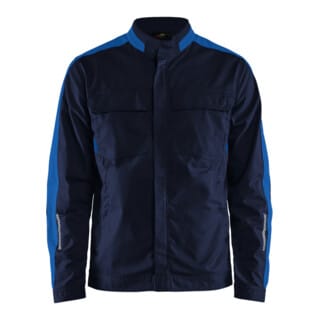 Blaklader - Blakläder Bundjacke Industrie Stretch, marineblau / kornblau, Unisex-Größe: m