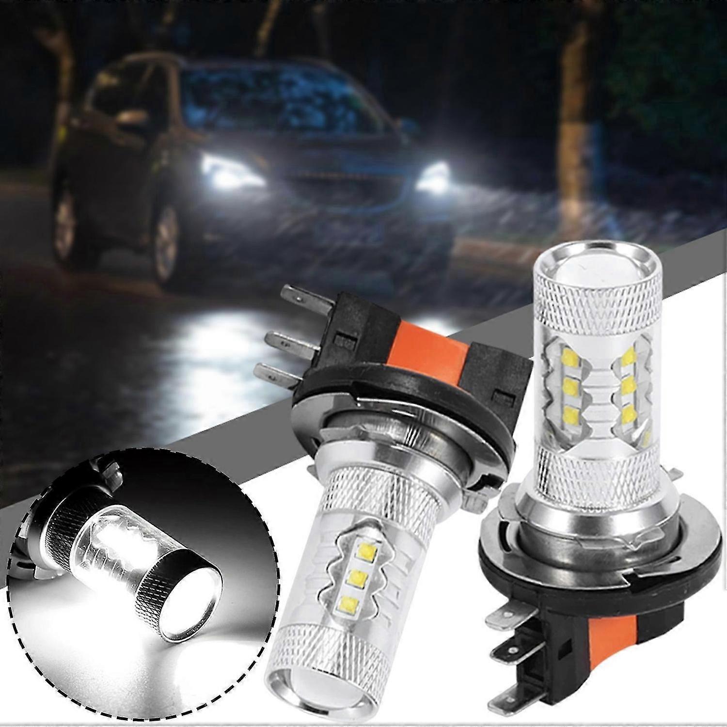 H15 Led Fernscheinwerfer Fur Autos Einfache Installation Keine Fehlermeldungen 80 W Autobeleuchtung Fur Nachtfahrten