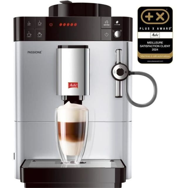 Melitta Passione Kaffeevollautomat in Silber Freistehend F530-101