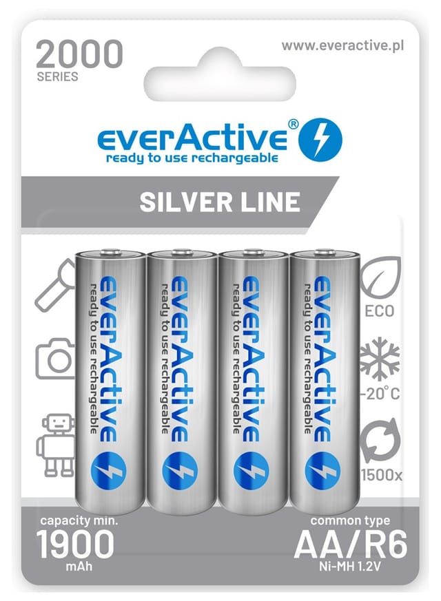 A Place For Everything - R6 4BL aku everActive 2000 Silver Line