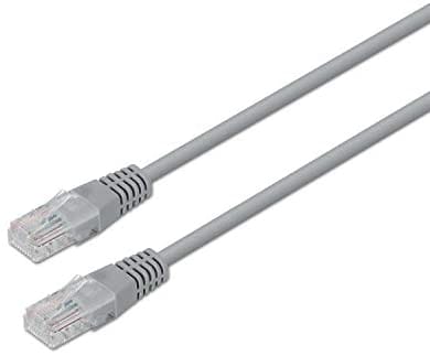 AISENS A135-0235 - RJ45-Patchkabel (15 m, 10/100/1000 Mbit/s, Switch/Router/Modem/Anschlussfeld/Access Point/Anschlussfelder) Grau