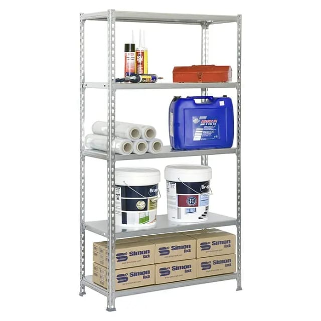 Simonrack Schraubenlose Regale grau 1800x800x300 mm