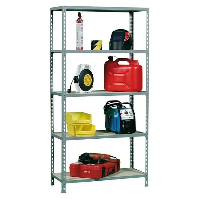 Simonrack MADERCLICK SUPERPLUS 5 Regale grau Holz
