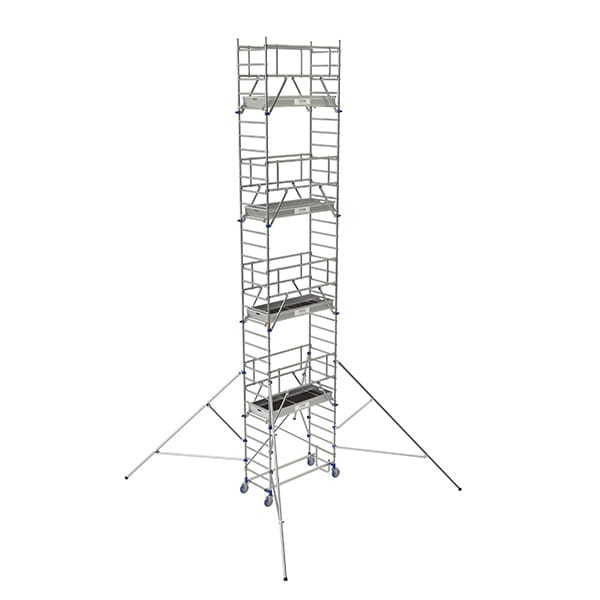 Tubesca Comabi - Rollgerüst 4 Bühne - Max. Arbeitshöhe 9.85m - 26403780