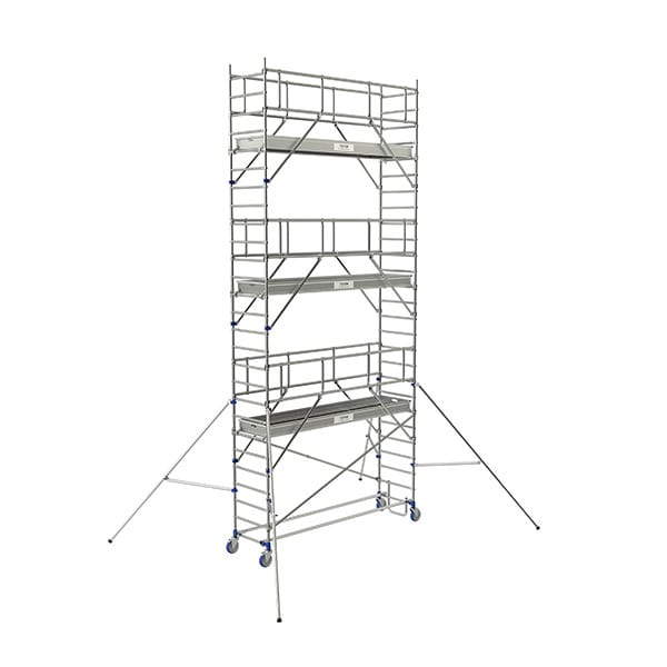 Rollgerüst 4 Bühne - Max. Arbeitshöhe 9.85m - 26403880