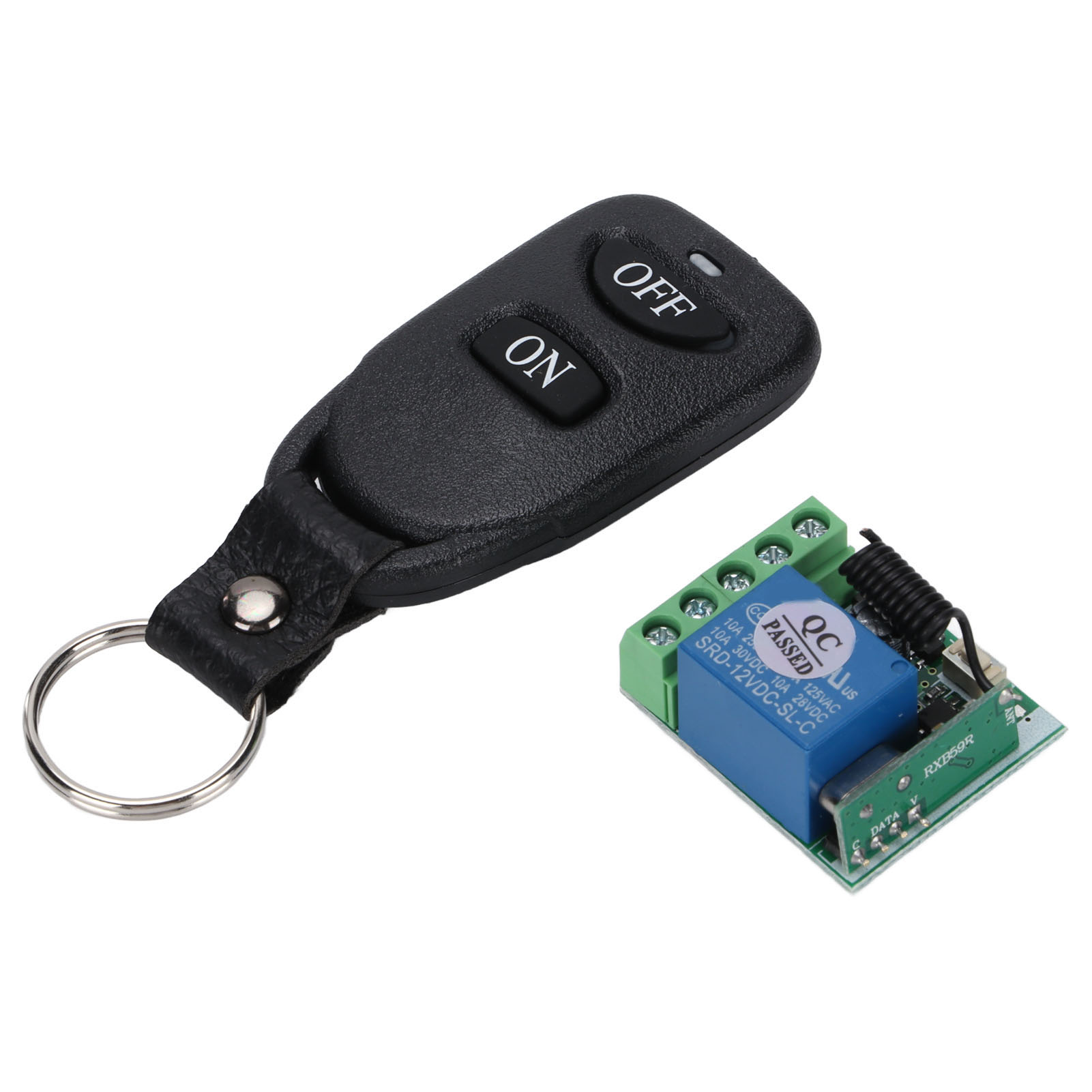 Relais-fernschalter, Einkanaliger Lerntyp-controller Mit 2 Tasten, Dc 12 V
