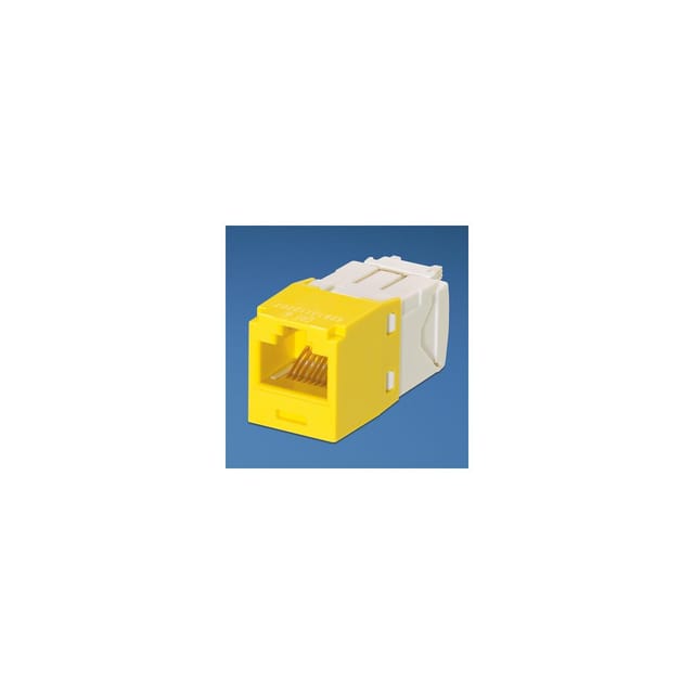 Panduit UTP RJ-45 MiniJack kat6, yellow