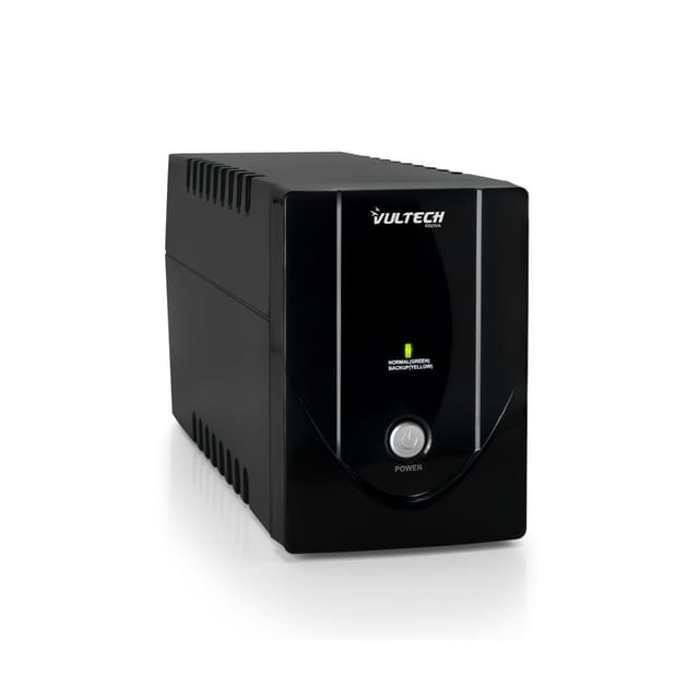 Vultech UPS650VA-LITE Unterbrechungsfreie Stromversorgung (USV) Line-Interaktiv 0,65 kVA 360 W 2 AC-Ausgänge