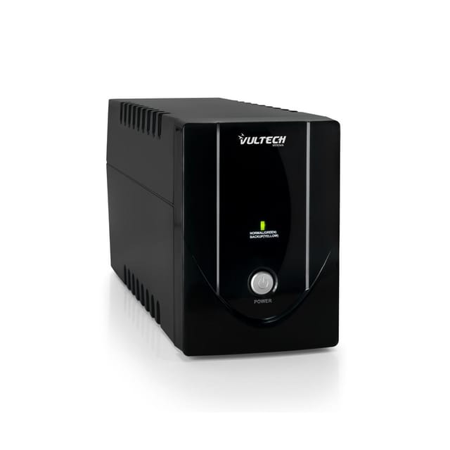 Vultech UPS1200VA-LITE Unterbrechungsfreie Stromversorgung (USV) Line-Interaktiv 1,2 kVA 600 W 2 AC-Ausgänge