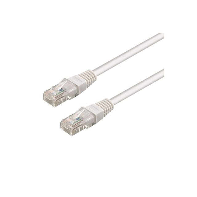 WP WPC-PAT-6U005W Netzwerkkabel Weiß 0,5 m Cat6 U/UTP (UTP)