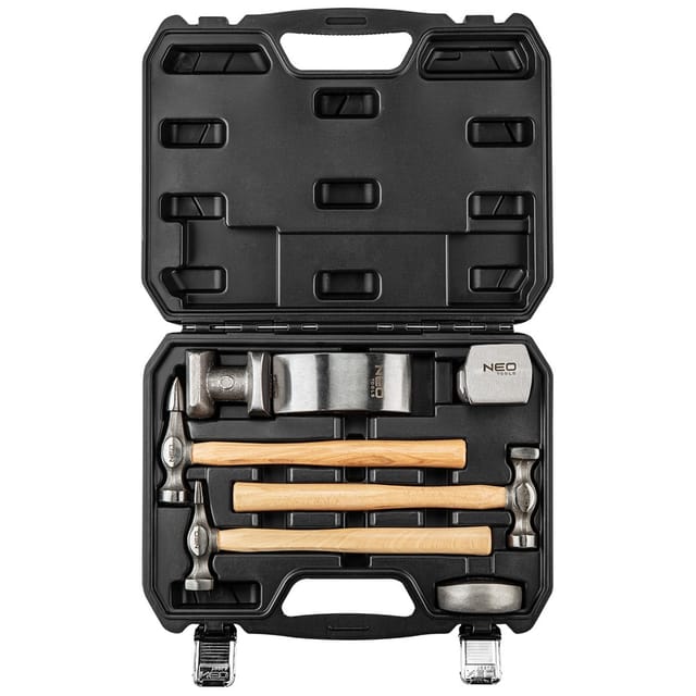 Blechhämmer-Set, 7 Stück
