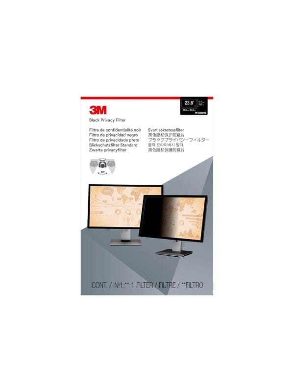 3M PF238W9 Blickschutzfilter Black für 60.45cm (23.8 ) 16:9