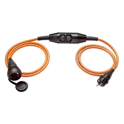 Prcd-s Verlängerungsleitung 2x1,5m 230V H07BQ-F 3G2,5 IP44