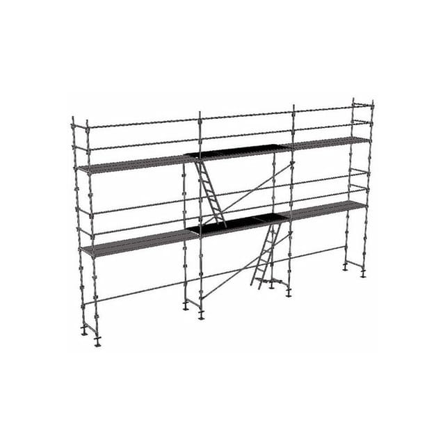 Matisère - Gerüst 60m² - Struktur + Plattformen - Strebe Version - DUO60-SP