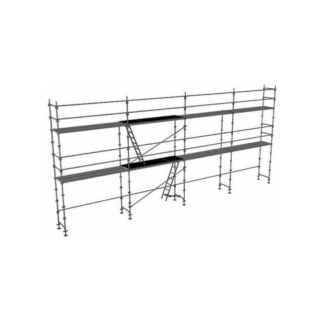 Matisère - Gerüst 78m² - Struktur + Plattformen - Strebe Version - DUO78-SP