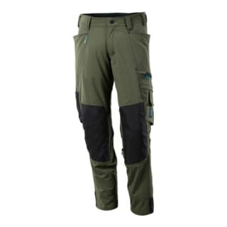 Mascot Bundhose ADVANCED wasserabweisend mit Knietaschen 17179, Gr. 66 moosgrün
