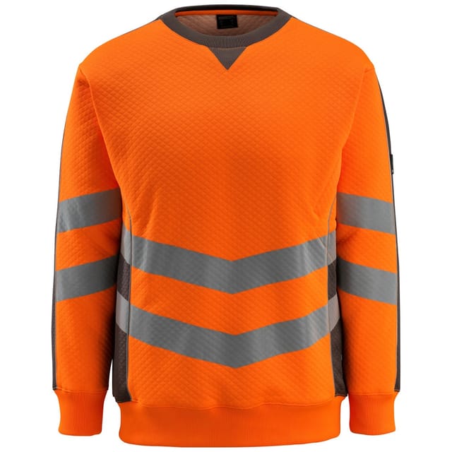 Mascot Warnsweatshirt SAFE SUPREME Wigton Gr. M hi-vis orange/dunkelanthrazit