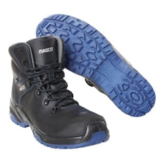 Mascot MASCOT® FOOTWEAR FLEX Sicherheitsstiefel S3 SRC DGUV Gr.39 schwarz/kornblau
