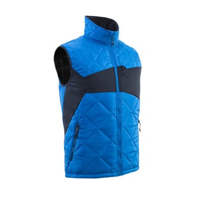 Mascot MASCOT® ACCELERATE leichte Winterweste mit Climascot Gr. 3XL azurblau/schwarzblau