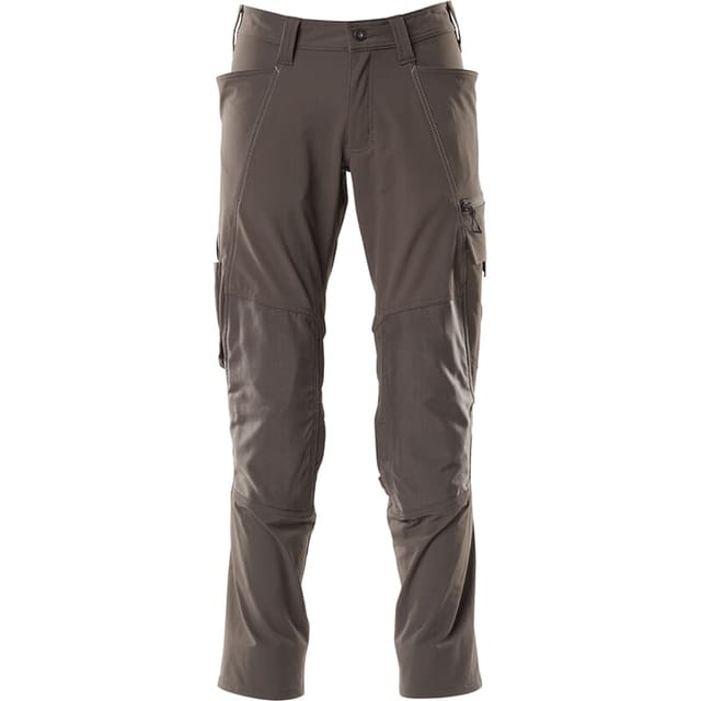 Arbeitshose ultimate stretch 18479 leichte und elastische Bundhose, Farbe: Dunkelanthrazit - 18, Größe: 64 - Mascot