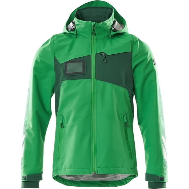 Accelerate Hard Shell Jacke 18301 atmungsaktiv, winddicht und wasserdicht, Farbe: Grasgrün/Grün - 33303, Größe: 4XL - Mascot