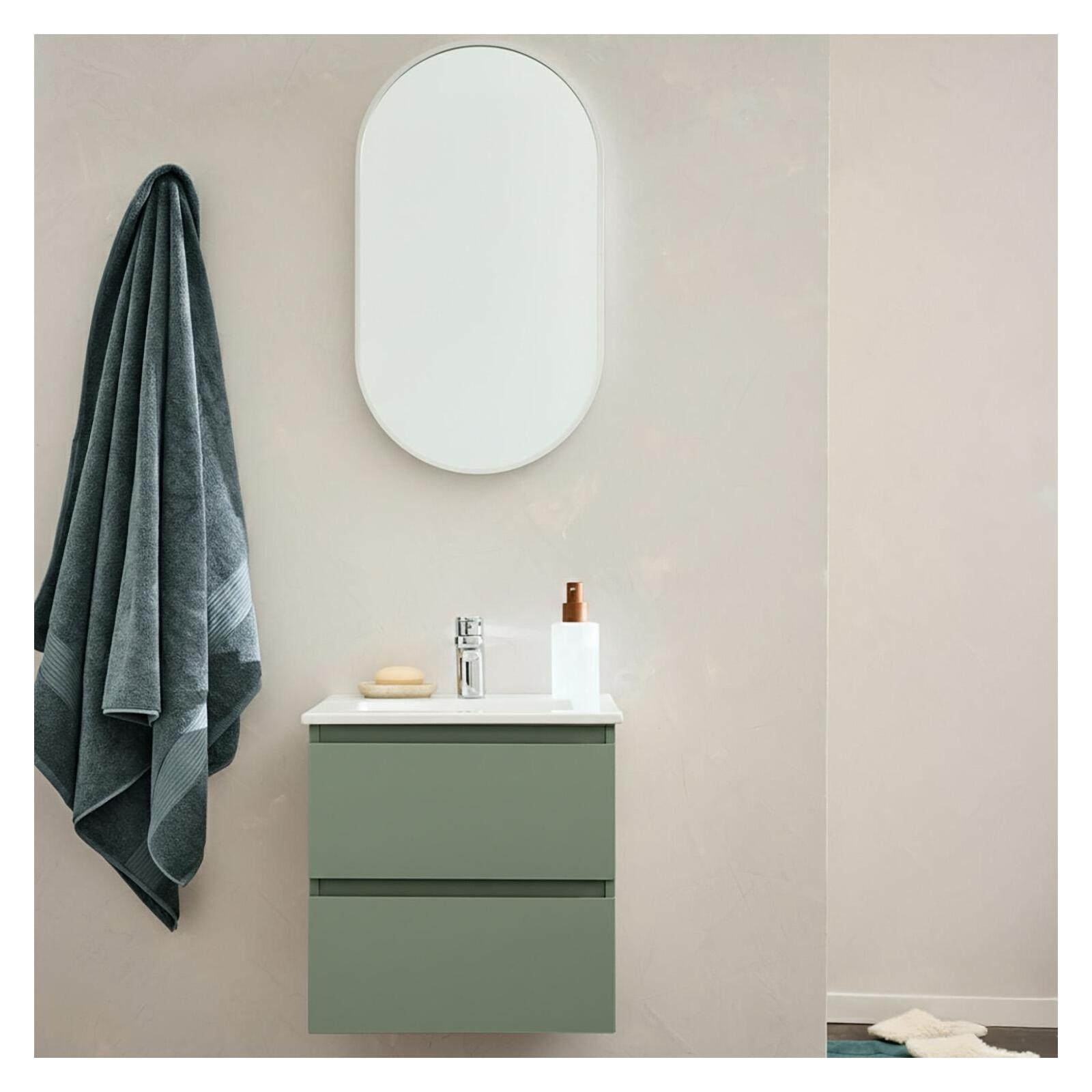 Meuble Vasque Sorrento Suspendu 45cm Avec Plan Céramique