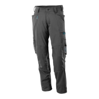 Mascot Bundhose ADVANCED wasserabweisend mit Knietaschen 17179, Gr. 64 dunkelanthrazit
