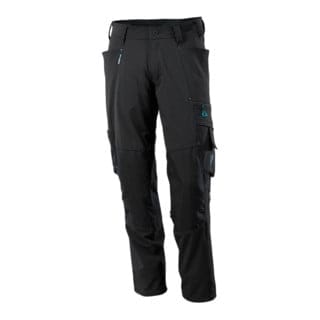 Mascot Bundhose ADVANCED wasserabweisend mit Knietaschen 17179, Gr. 66 schwarz