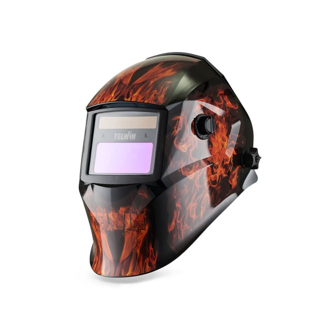 Telwin - helm schweissmaske stream flame mma-mig und tig 804235