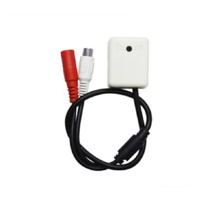 Trade Shop Traesio - Trade Shop - mikrofon für dvr-kamera videoüberwachung länge 25CM 12V audio MIC-11 -