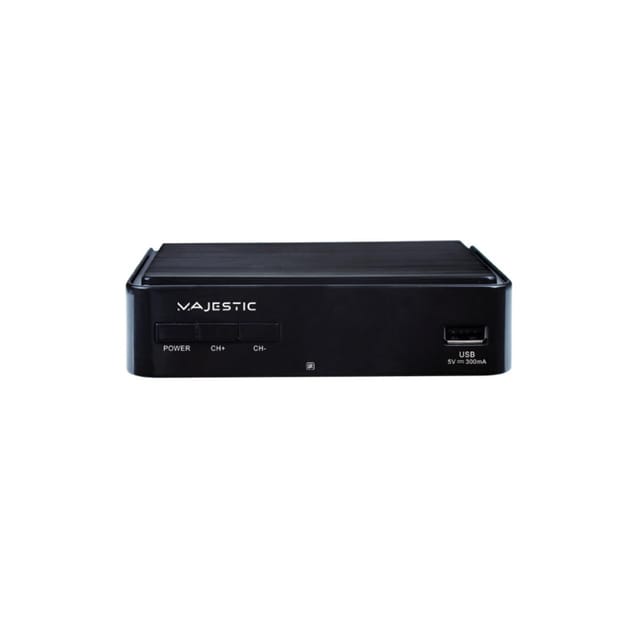New Majestic DEC-665 HD USB Terrestrisch Schwarz