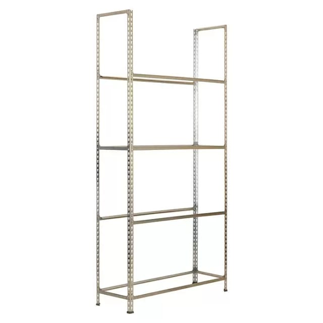 Simonrack Mobile Regal aus verzinktem Stahl, 4 Ebenen, robust