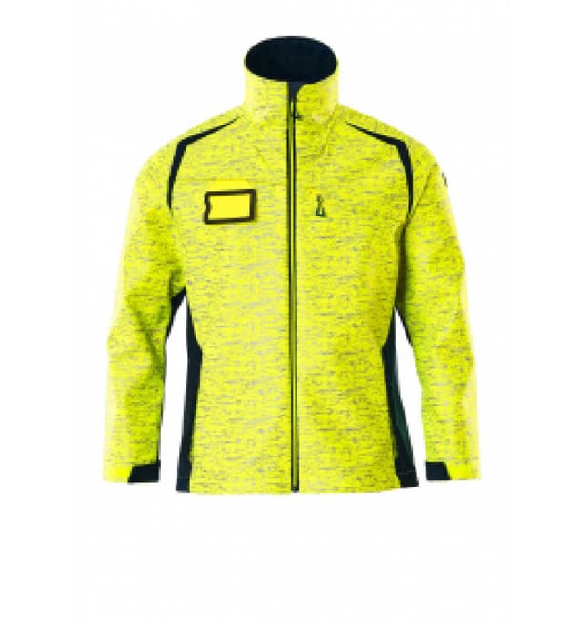 Mascot Softshelljacke mit Reflexeffekte 19202 Gr. M hi-vis gelb/schwarzblau