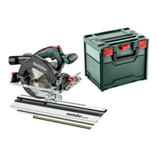 Metabo - Werkzeuge - Akku-Handkreissäge, 18V, 165 mm, mit Kappschiene, ohne Akku und Ladegerät 691195000