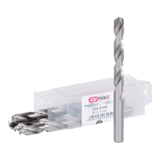 Ks Tools hss-g Spiralbohrer, 10,5 mm, 5er Pack