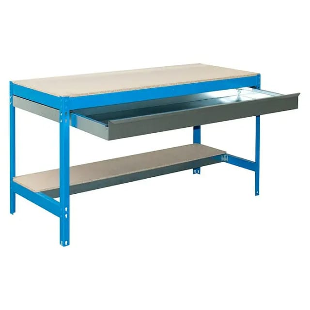 SimonRack - Werkbank 842x910x610mm Blau Belastung 400Kg - BT0 BOX 900
