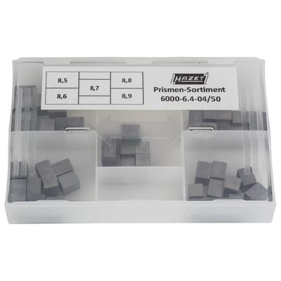 Hazet Prismen-Sortiment 8,5 / 8,6 / 8,7 / 8,8 / 8,9 mm, 6000-6.4-04/50