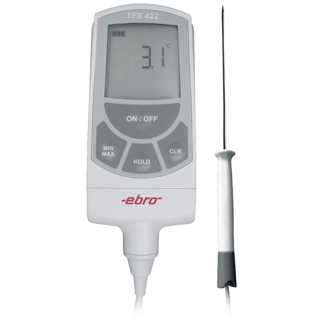 ebro TFX 422C-60 Einstichthermometer (HACCP) Messbereich Temperatur -50 bis 200 °C HACCP-konform