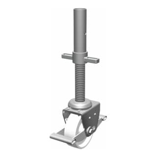 Zarges Lenkrolle mit Spindel Ø150mm