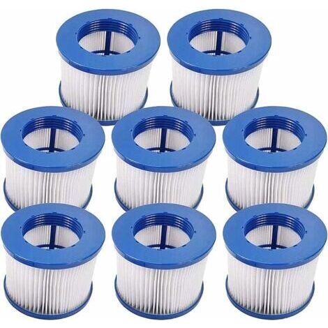 Lot De 8 Cartouches Filtre Spa Infinite A Visser,filtre Spa A Visser,filtre 75 X 100 Mm,filtre Spa Pour Lumix Vissable,cartouche Filtrante Pour Clever Spa,filtre Pour Spa Fl31220(8pcs)