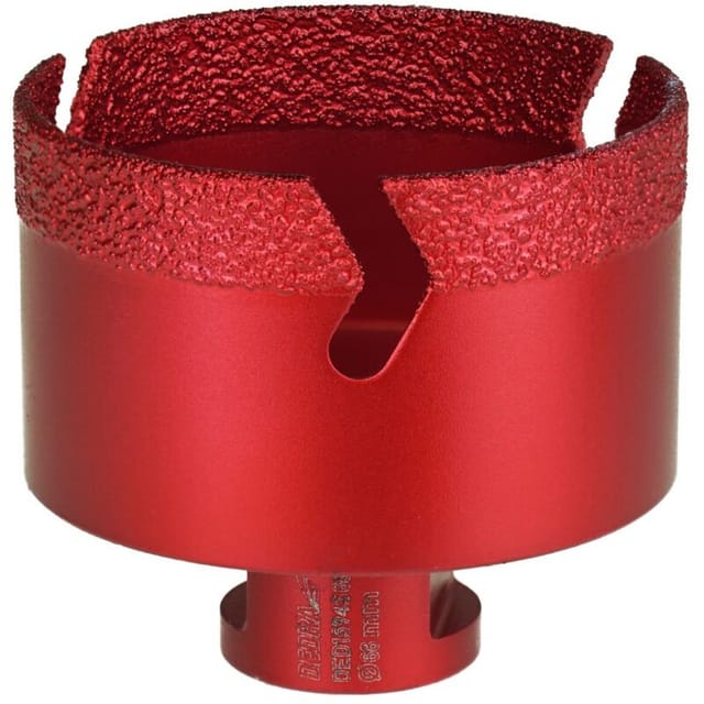 DEDRA Diamantbohrkrone M14 68mm - Schnittpräzision, lange Lebensdauer