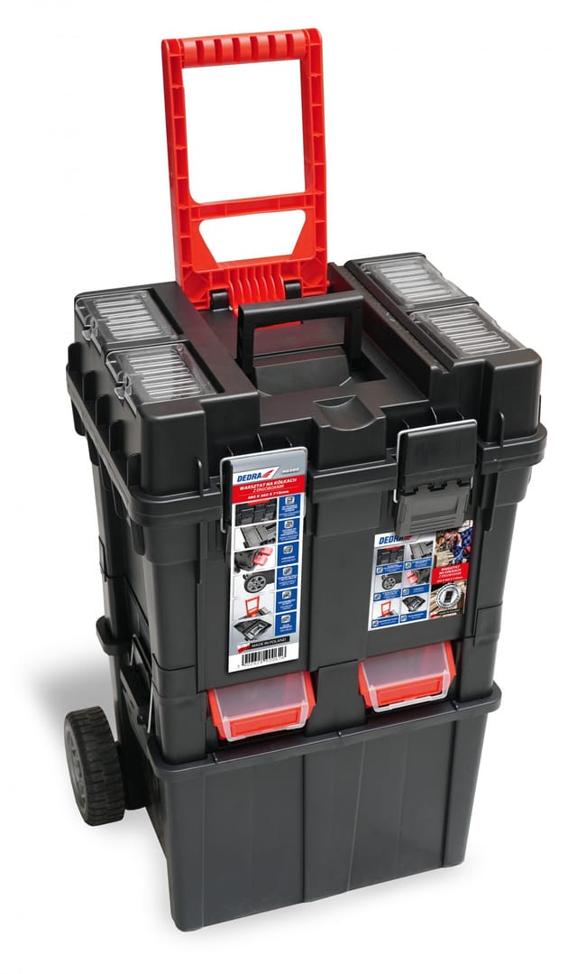 Werkstatt auf Rädern mit 4 Ergoboxen