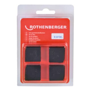 4x sc Schneidbacken bspt r 2" - 070870X - Rothenberger