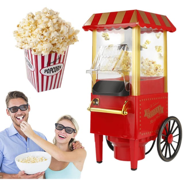 Skecten - Popcornmaschine Popcorn Maker Zuckerwattemaschine Zuckerwatte