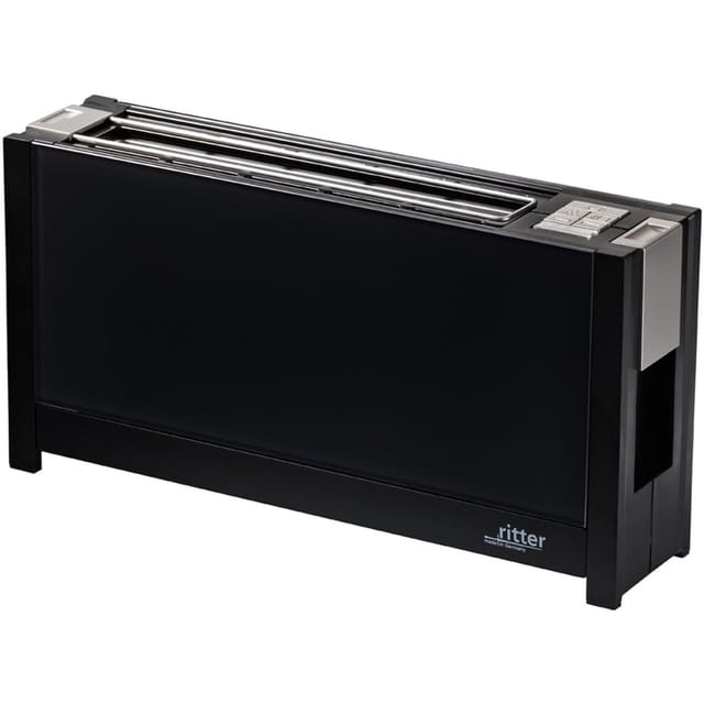 Ritter Volcano 5 Toaster Schwarz Glasdesign